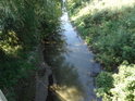 Kyjovka mezi Písečným a Lužickým rybníkem u Hodonína vodou neoplývá.
