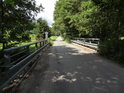 Poslední silniční most přes Kyjovku  patřící ještě ke Starým Hutím.